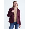 thumbnail image 1 of Scoop Women's and Women's Plus Notched Hourglass Blazer, Sizes XS-XXL, 1 of 6