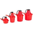 thumbnail image 1 of The Scoopie, (15 cc 30 cc 60 cc 90 cc - 15 mL 30 mL 60 mL 90 mL) To-go Scoop with Funnel System, Food Storage Container for Powders and Supplements, Pre and Post Workout Multi-Pack (4), Red, 1 of 6