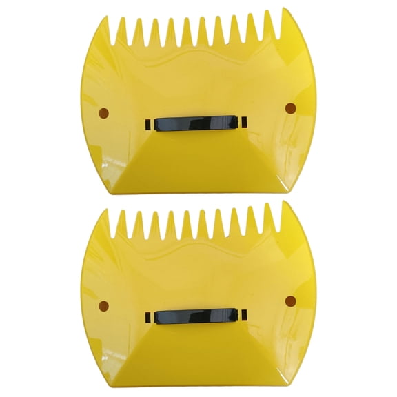 Scoops Leaves Grabber, 2pcs Handheld Scoops, Garden Yard Scoops Hand Rakes, Large Garden Hand Rakes Tool