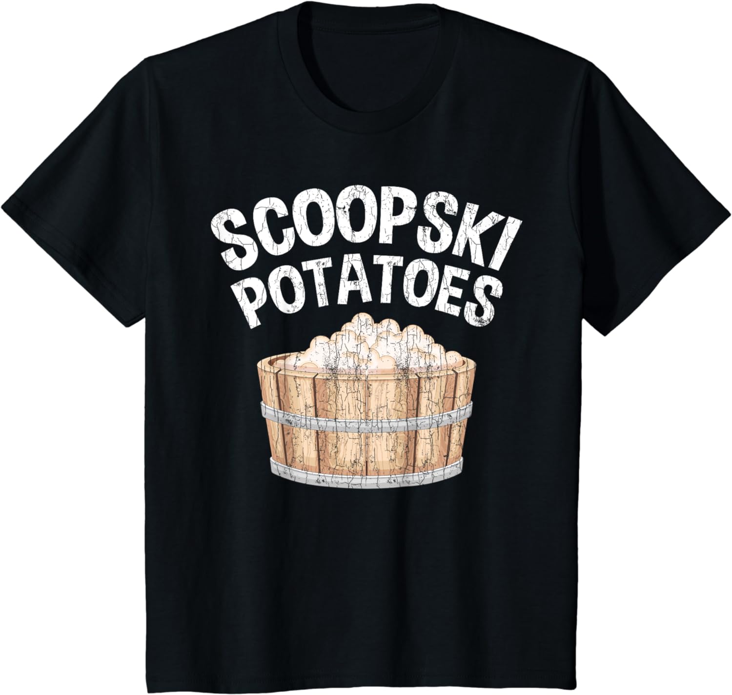 Scoopski Potato Funny Potatoes Vegetables Chips Graphic