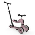 thumbnail image 1 of Scoot & Ride 2-in-1 Kid Scooter Push Bar Highwaykick 1 Push & Go, Wildberry, 1 of 13