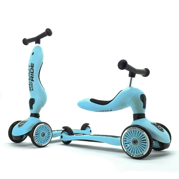 Scoot & Ride 2-in-1 Ride-On & Stand Scooter, Ages 1-5, Highwaykick 1