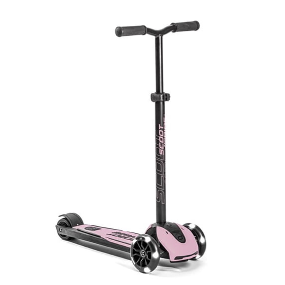 Scoot & Ride Highwaykick 5 Kids Adjustable Kick Scooter with LED Wheels