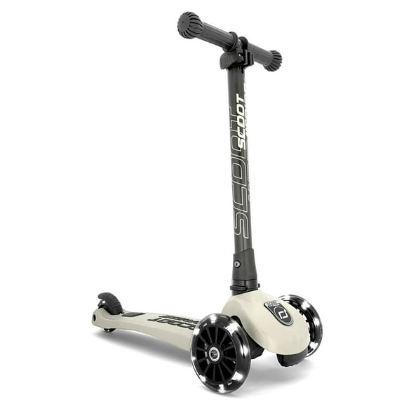 Scoot & Ride Stand-up Scooter for Children, Ages 3-6, Highwaykick 3, Ash