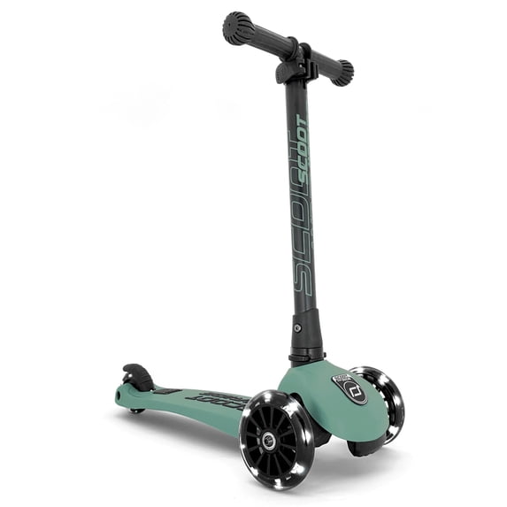 Scoot & Ride Stand-up Scooter for Children, Ages 3-6, Highwaykick 3, Forest