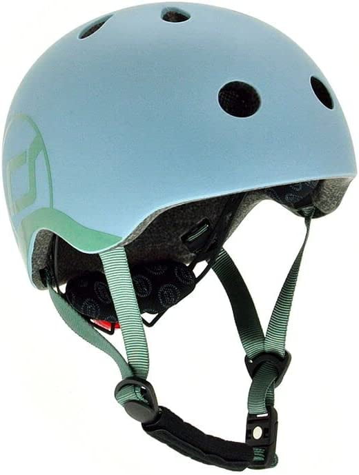 Scoot & Ride Kids XXS Adjustable Safety Helmet with LED Light, Ages 1-5 Years