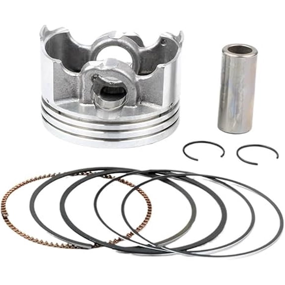 Scooter 4-Valve 58.5mm Racing Piston Kit for GY6 125cc 150cc Upgrade to 160cc 152QMI 157QMJ 4-Stroke Engine Parts (Component)