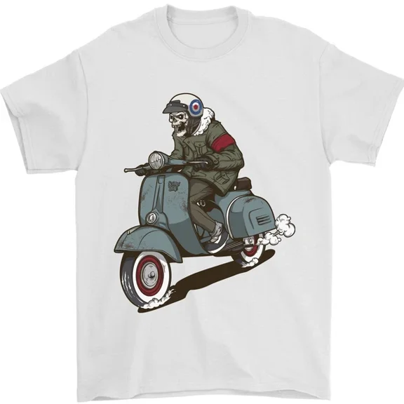 Scooter Biker Motorcycle MOD T-Shirt