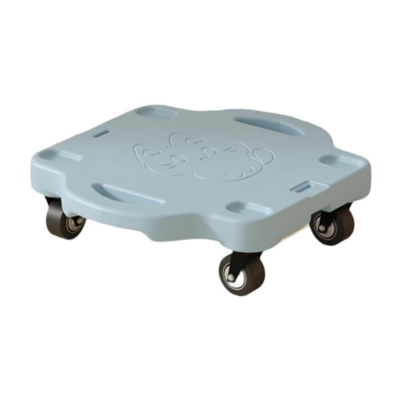Scooter Board Floor Scooter Sit Down Scooter with Handles for Balance Training for Kids Physical Education