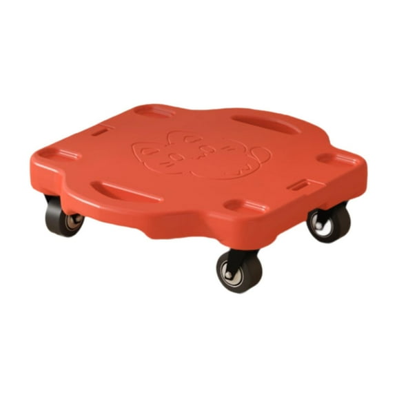 Scooter Board Floor Scooter Sit Down Scooter with Safety Handles for Kids Indoor and Outdoor Gym Activities