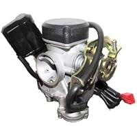 Scooter Carburetor Replacement Compatible with Bintelli Beast 49cc Scorch 49cc GY6 50, Easy Install, Smooth Throttle for Daily Riding