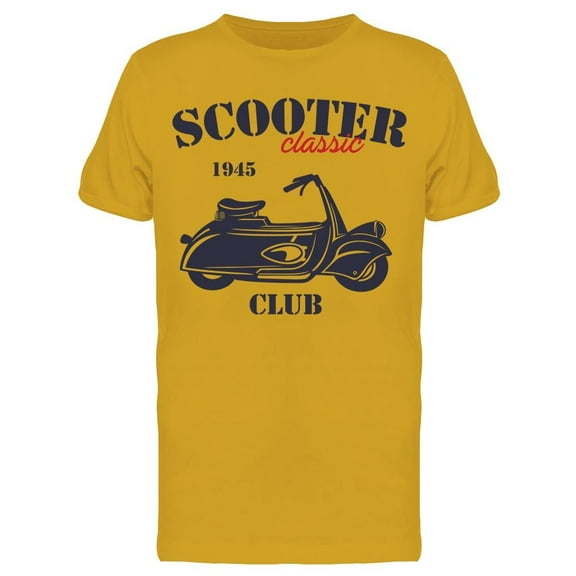 Scooter Classic Club T-Shirt Men -Image by Shutterstock, Male XX-Large