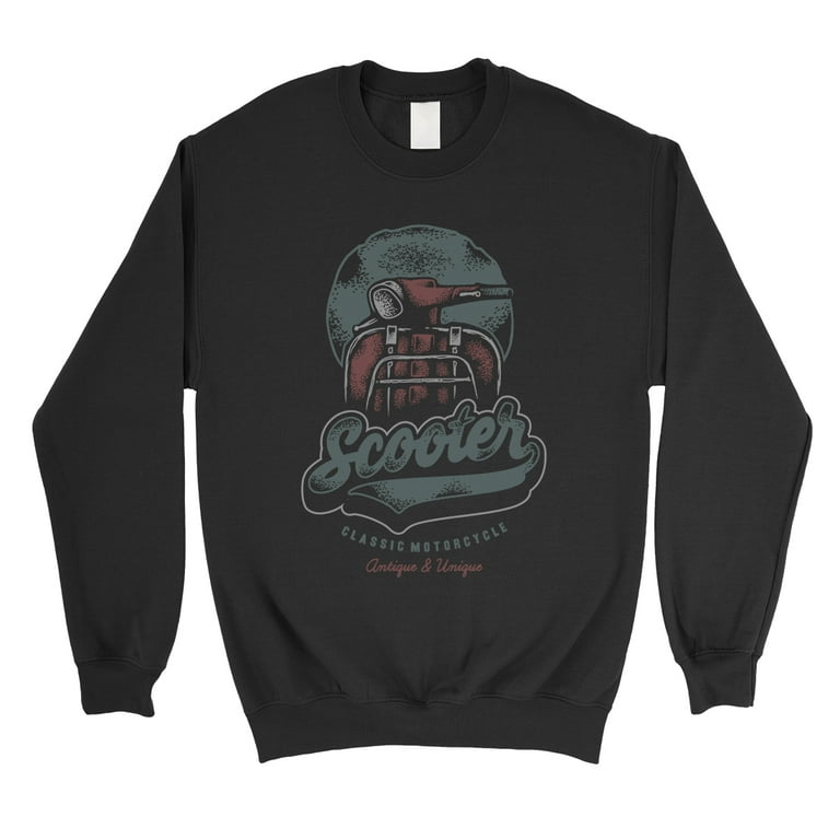 Scooter Classic Unisex Crewneck Sweatshirt Unique Vintage Design Walmart