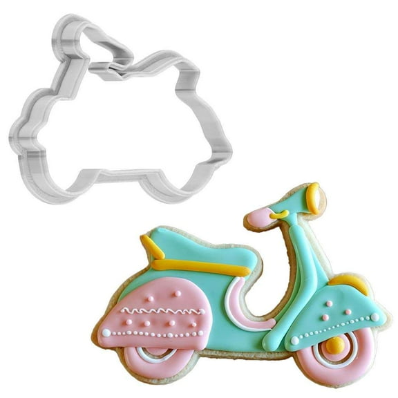 Scooter Cookie Cutter 4 Inch Made in USA by WONDERTORY