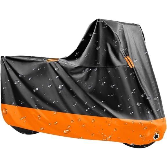 Scooter Cover, Heavy Duty Dustproof Heat Resistant for Motorcycle Storage