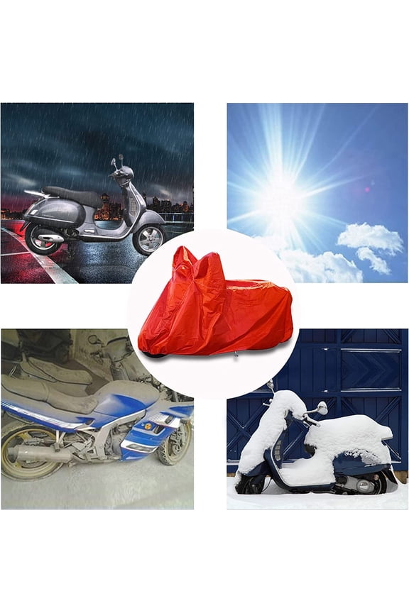 Scooter Cover, Wheelchair Cover Waterproof Travel Lightweight Electric Chair Cover Rain Protector Dust Dirt Snow Rain Sun Rays Coat for Vespa