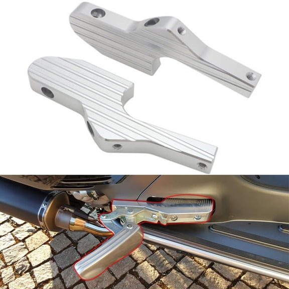 Scooter Foot Rests Passenger Foot Pegs Extensions Extended Footpegs for GT 60 125 150 200 250 300 300Ie
