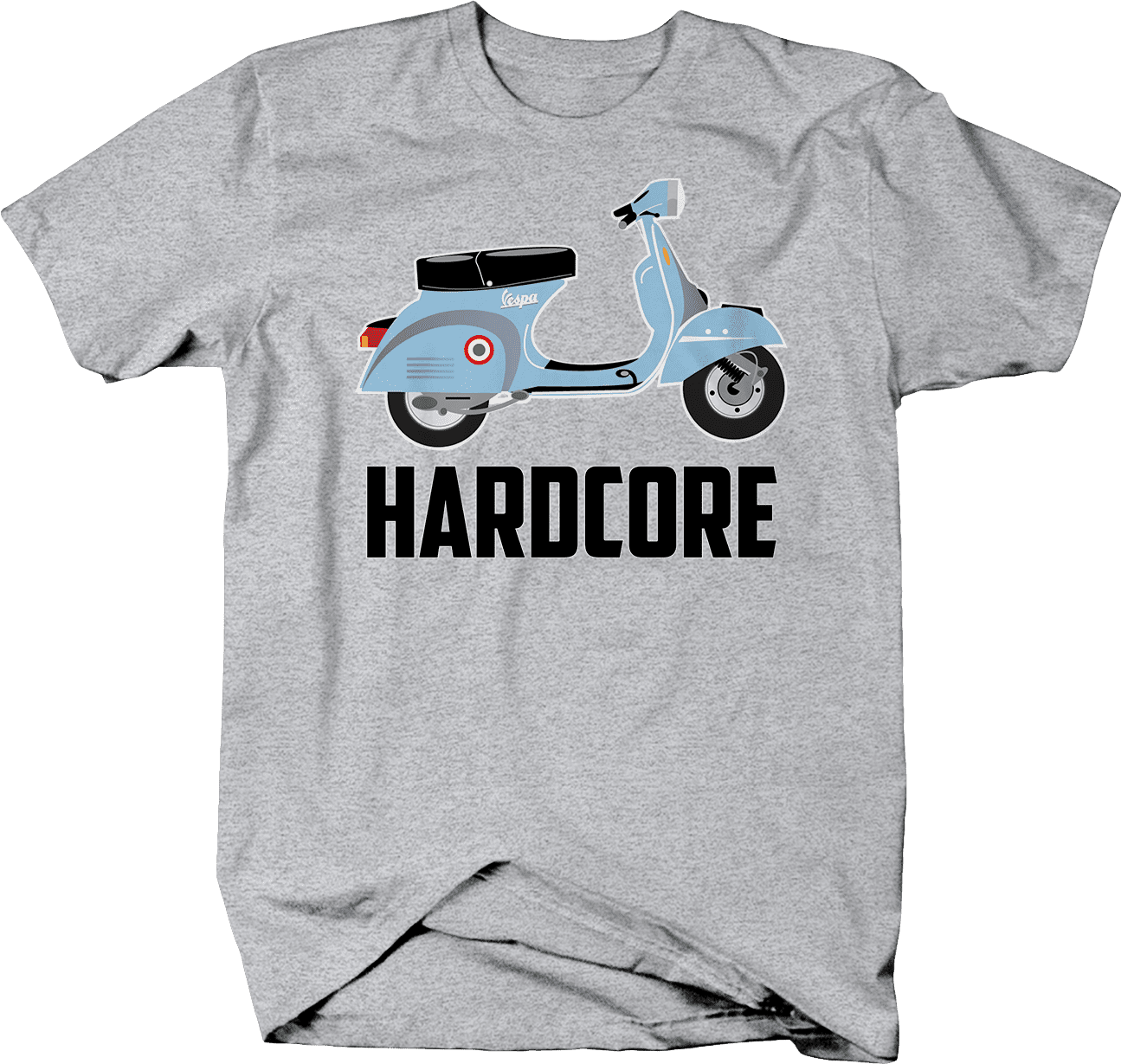 Scooter Hardcore Funny Motorcycle TShirt for Men Small