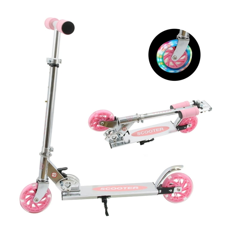 Scooter for Kids Ages 6-12 - Kids Kick Scooters with Led Light Up