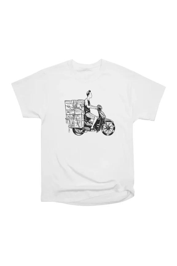 Scooter Man T-Shirt Tee Gift For Him Merch For Her Apparel For Friend