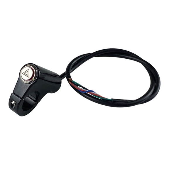Scooter Motorcycle Hazard Light Button Electric Vehicle Double Flash Warning Emergency Lamp Signal Flasher