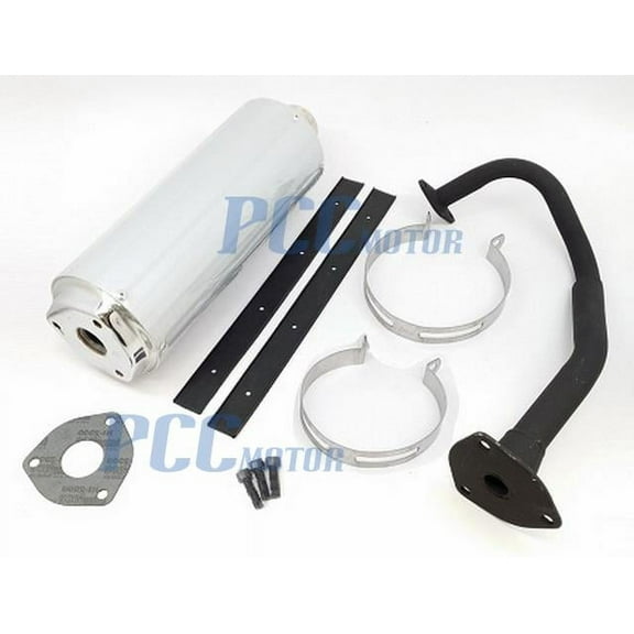 Scooter Muffler Exhaust GY6 125cc 150cc Moped ATV GY-6 EX25