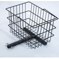 thumbnail interactive-video image 1 of Folding Rear Basket For Pride Mobility Scooters - 1-Inch Receiver - 33lb Capacity - Model J950 1 of 4