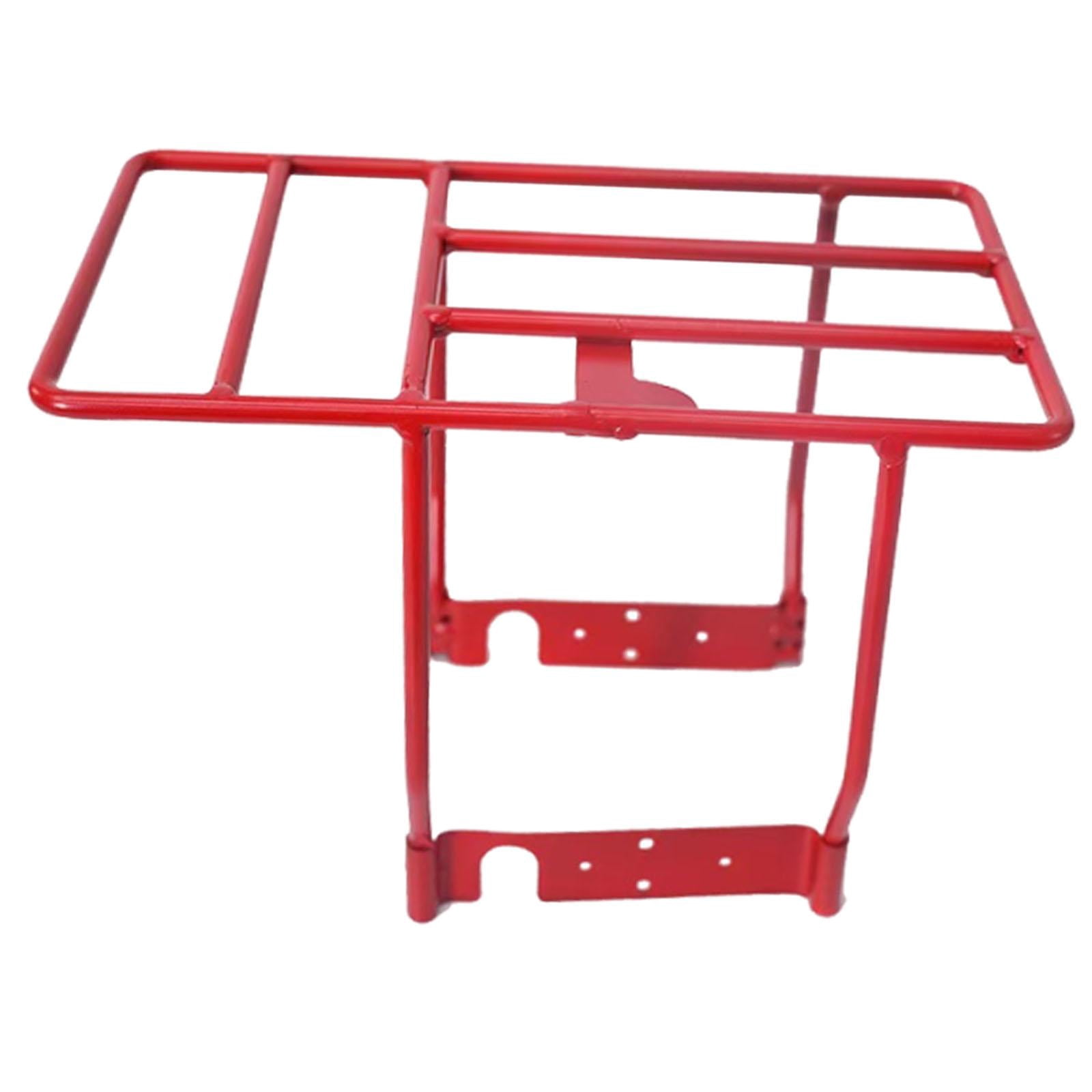 E Scooter Rear Rack Scooter Rear Rack Cargo Carrier Heavy Duty Iron Construction Universal ...