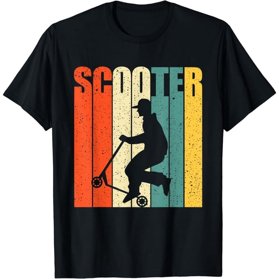 Scooter Retro Style Stunt Scooter Gift Idea T-Shirt