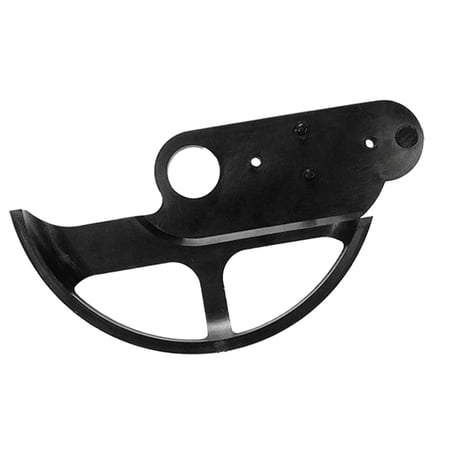 Scooter Shock Absorber Bracket Durable Electric Scooter Disc Brake Protector Black