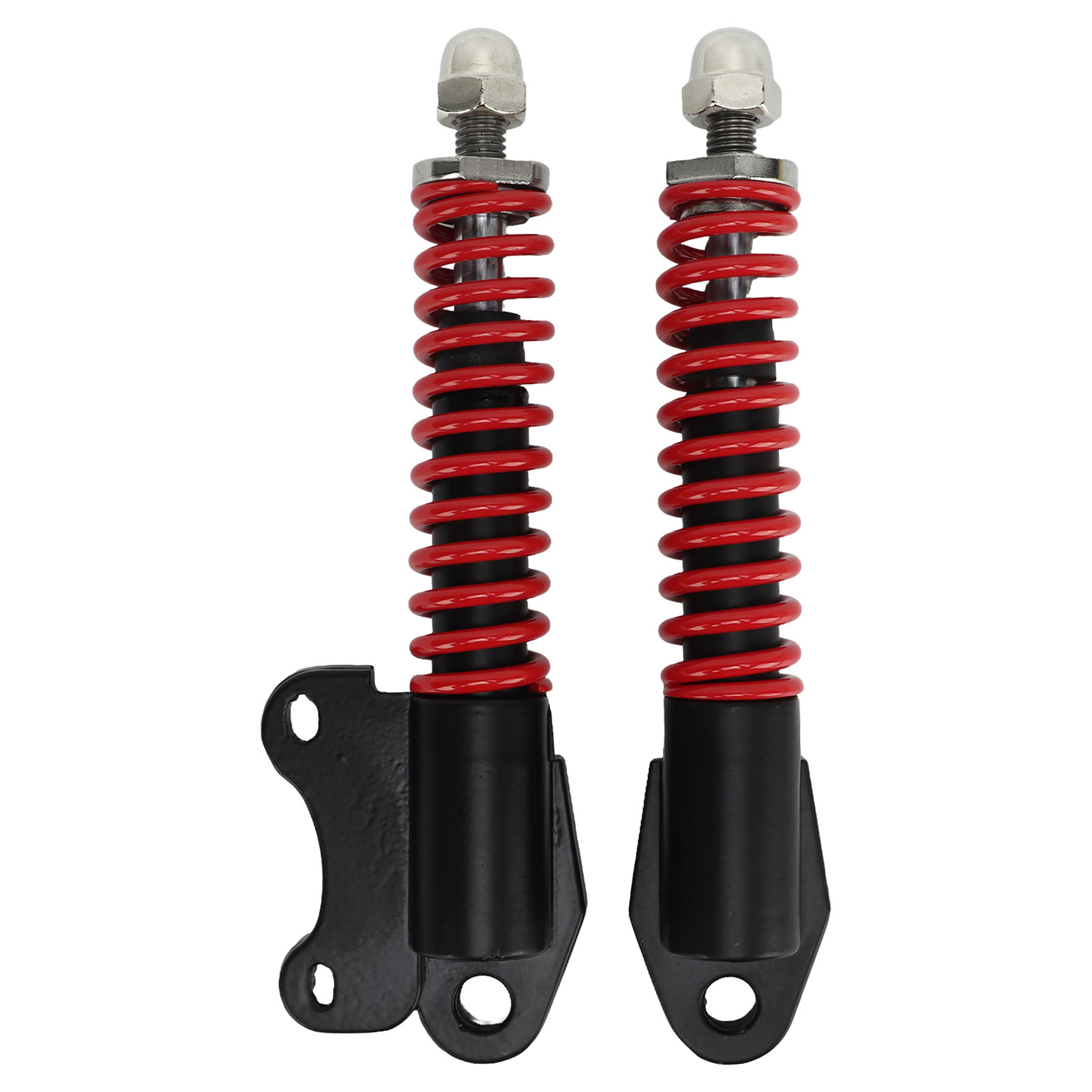 Scooter Shock Absorber Stainless Steel Spring Black Red Safe Stable ...