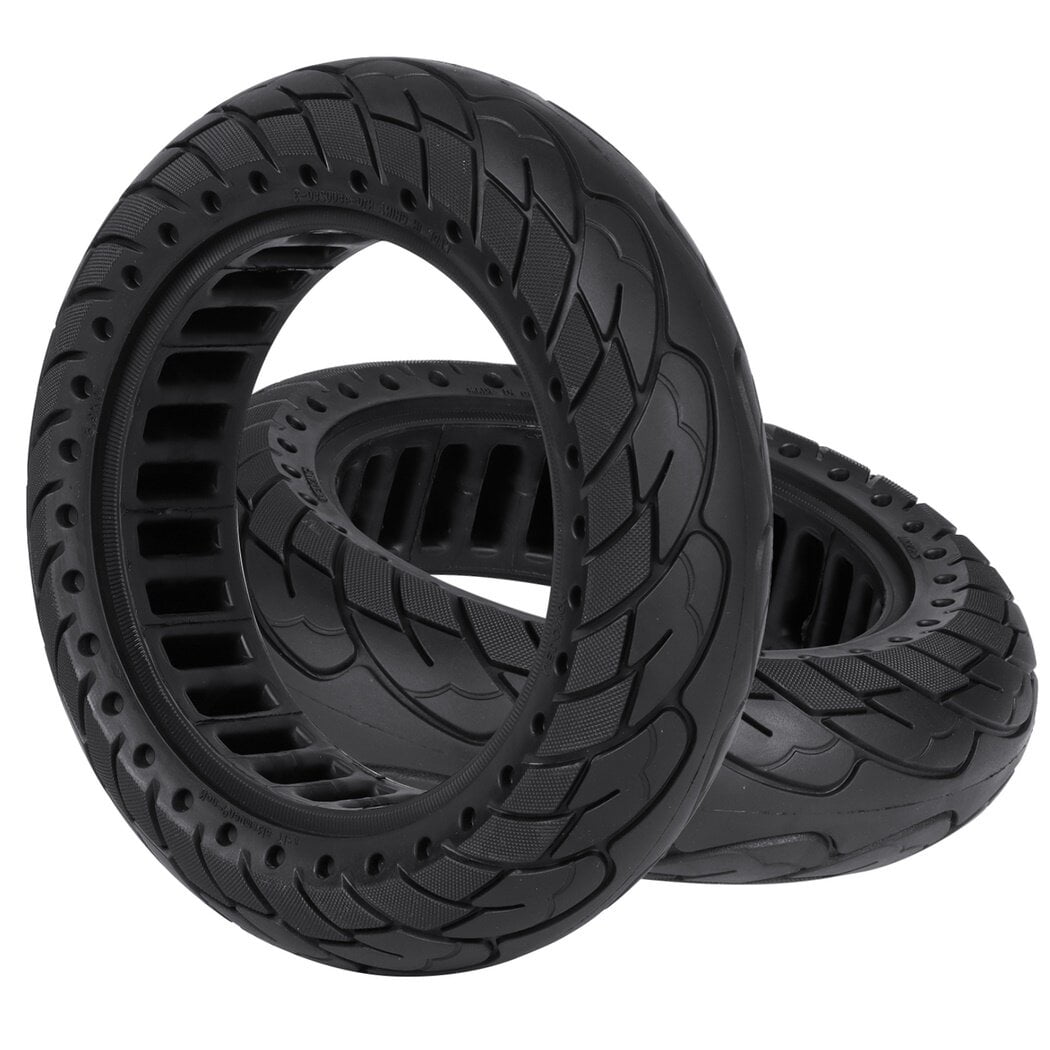 Scooter Solid Rubber Tires, 10×2.1in Shock Absorption Tires
