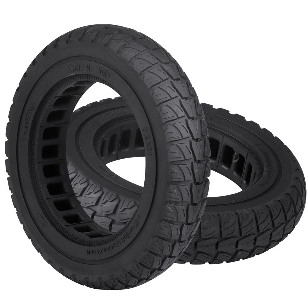 Scooter Solid Rubber Tires, 10×2in Shock Absorption Tires