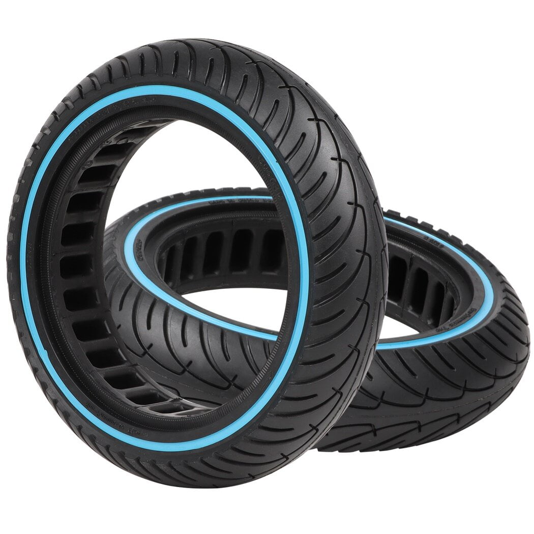 Scooter Solid Rubber Tires, 8.5×2in Shock Absorption Tires, Explosionproof Kick