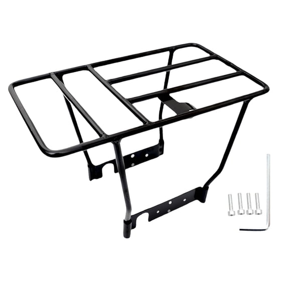 Scooter Storage Rear Shelf Electric Scooter Cargo Rack Scooter Rear Luggage Shelf Scooter Accessories Easy to Assemble