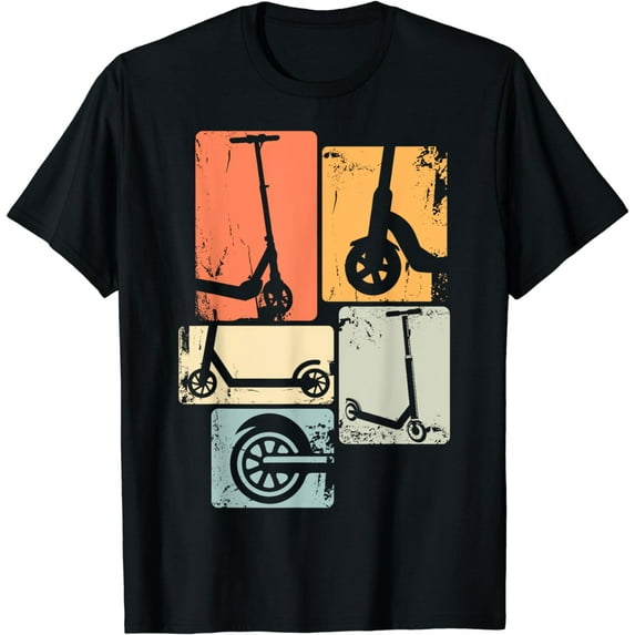 Scooter Stunt Retro Scooter Boys & Children T-Shirt
