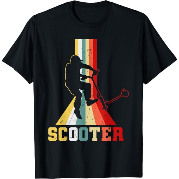 Scooter Stunt Retro Style Scooter Gift T-Shirt