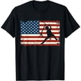 thumbnail image 1 of Scooter Stunt Vintage US Flag Retro Scooter Kids Boys Gift T-Shirt, 1 of 4