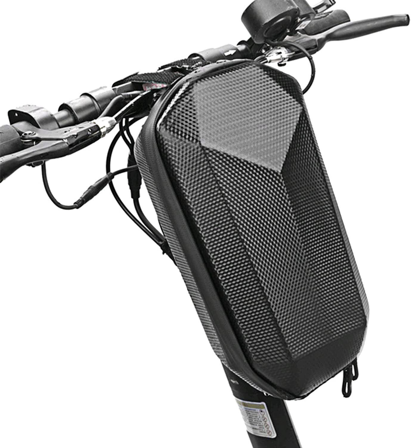 Scooter Waterproof Storage Bag Hard Shell Scooter Handlebar Bag Organizer for Xiaomi Mijia M365 Electric Kick Scooters ES1 ES2 ES3 ES4 Self Balancing Scooters and Folding Bike Black Walmart Business S...