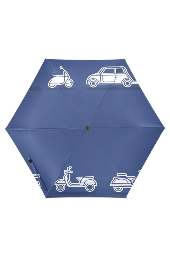 Scooter and Car Designs UV50+ Sunscreen Portable Umbrella, Waterproof, Ultra Lightweight 240g