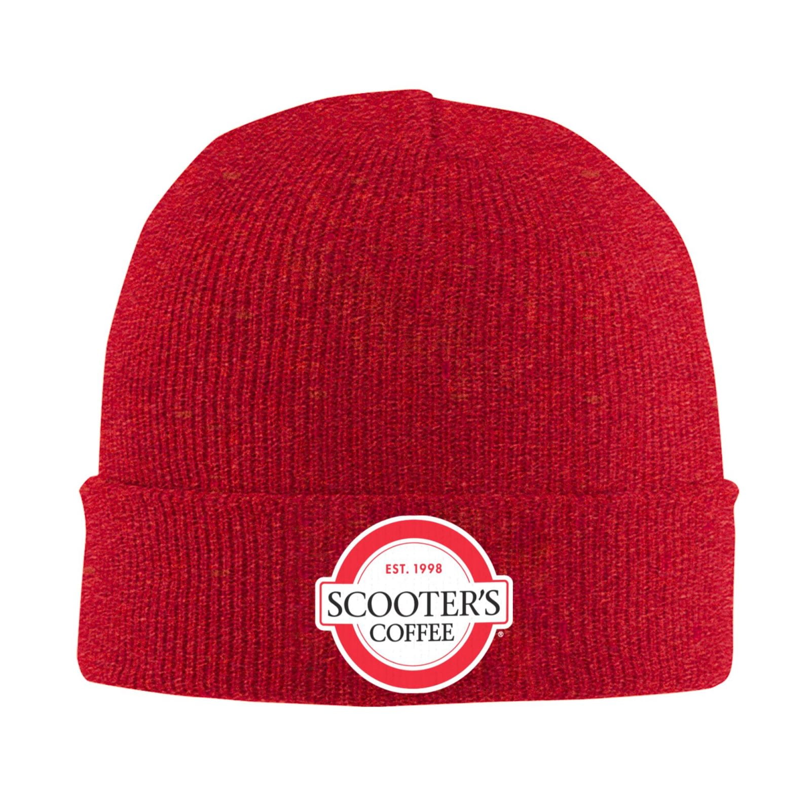 帽子 skoot apparel beanie Scooter's Coffee Winter Beanie Hats for Men Women, Beanie