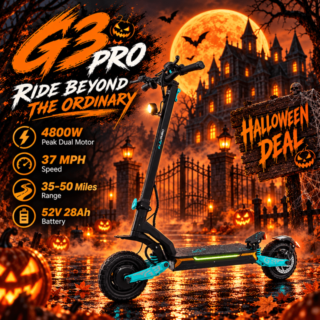 Scoothop G3 Pro Folding Electric Scooter 4800W Dual Motor 37 mph 45 ...
