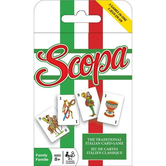 Scopa Card Game (Bilingual)