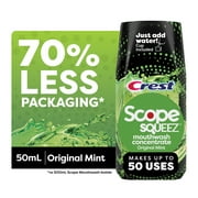 Scope Squeez Mouthwash Concentrate, Original Mint, 50mL Bottle