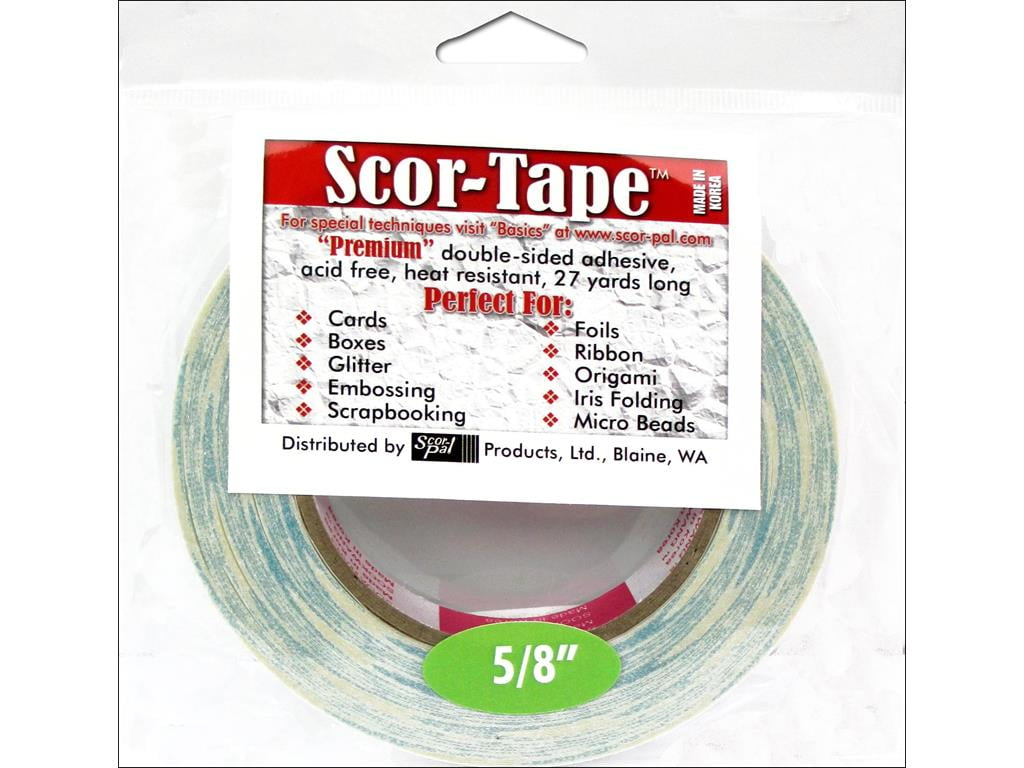 Foam Tape 3/4 Wide : SCOR-PAL, Maker of Scor-Tape and Scor-Pal