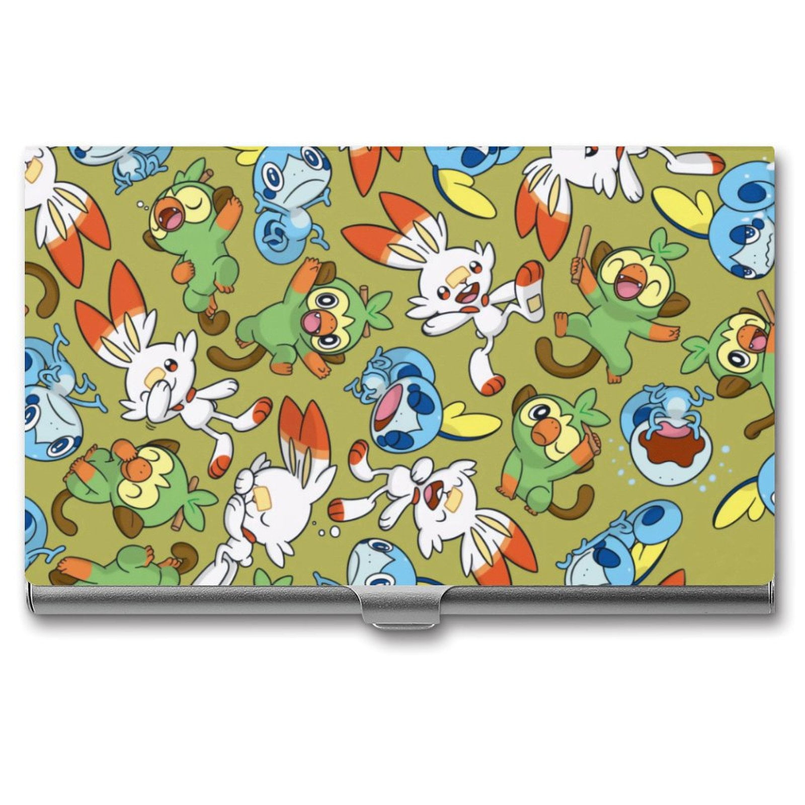 Scorbunny Business Card Holder Men's and Women's Business Card Case ...