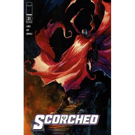 Scorched, The #21A VF ; Image Comic Book