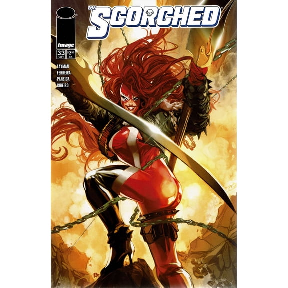 Scorched, The #33A VF ; Image Comic Book