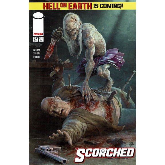 Scorched, The #37A VF ; Image Comic Book