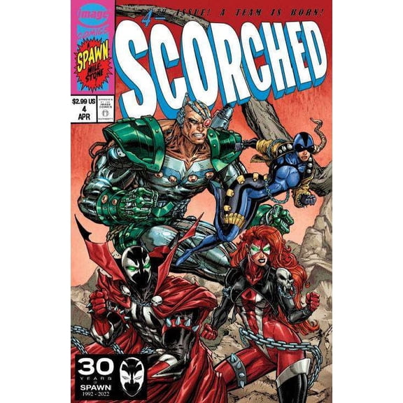 Scorched, The #4B VF ; Image Comic Book